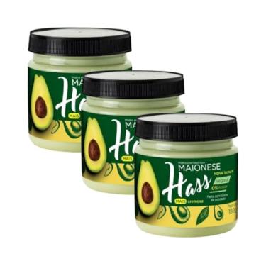 Imagem de Kit com 3 Potes de Maionese Vegana com Azeite de Avocado de 180g cada - Hass
