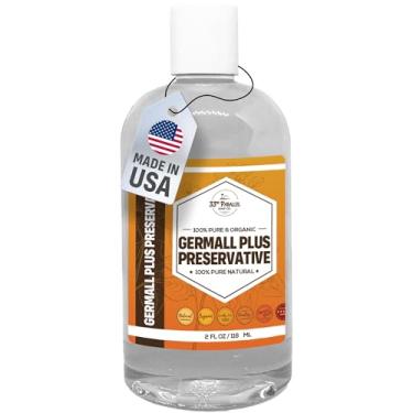 Imagem de Líquido conservante GERMALL Plus (60 ml) sem parabenos; sem formaldeído; solúvel em água e óleo | Adequado para sabonete, loções, condicionadores, cremes | Mantém os produtos frescos e seguros | 59 ml