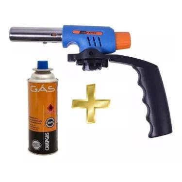 Imagem de Maçarico Queimador Culinário Portátil Com Acendimento Automático Regul