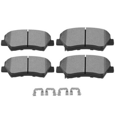 Imagem de SCITOO Kits de pastilhas de freio a disco D1595-8810 Conjunto de pastilhas de freio dianteiro semimetálico adequado para Hyundai para Elantra 2011-2016, para Hyundai para Elantra Coupe 2013-2014, para