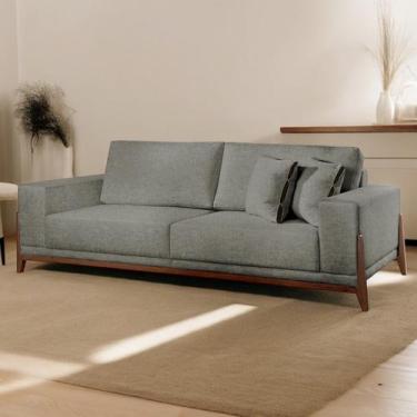 Imagem de Sofá para Sala de Estar Fixo 4 Lugares Magnus Luxo - Castellar Móbile