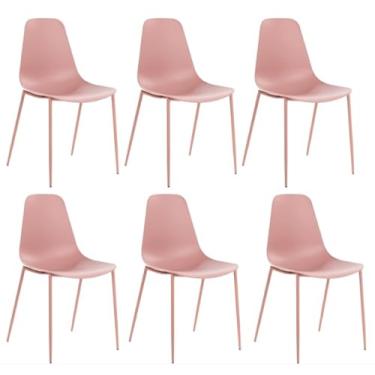 Imagem de Conjunto com 6 Cadeiras Miami Rosê Fratini