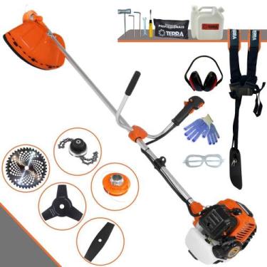 Imagem de Roçadeira Cortador de Grama Terra GR520XP À Gasolina 2T 52cc 2,5HP 650