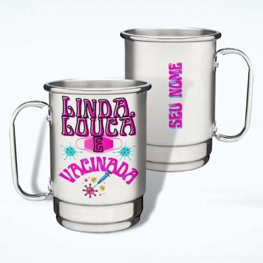 Imagem de Caneca Alumínio Personalizada Coleção Frases Vários Modelos - Sublimiu