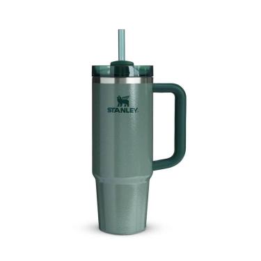 Imagem de Garrafa Térmica Quencher 887ml Stanley Hammertone Green