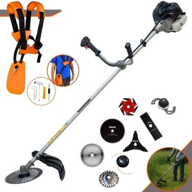 Imagem de Podador De Grama à Gasolina Anmax Cg430b 43cc 1,7hp 8 Em 1