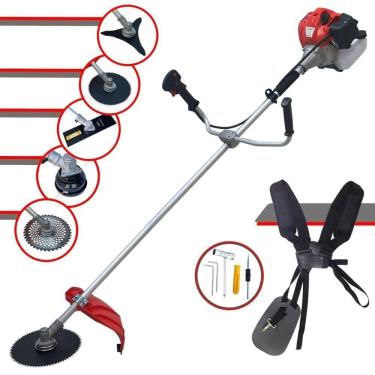 Imagem de Roçadeira Aparador De Grama Anmax Cg430p 43cc 2hp 5 Em 1