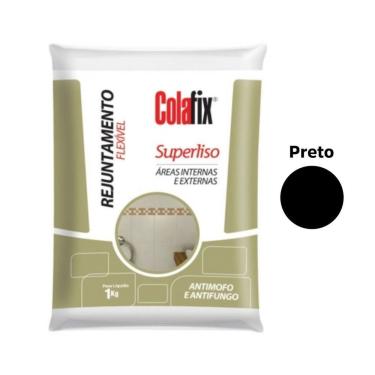 Imagem de Rejunte Colafix Flexível 1kg - Preto