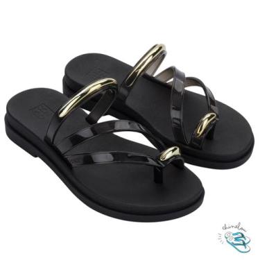 Imagem de Sandalia Chinelo Feminino Zaxy Lume Detalhes Metal Conforto - Grendene