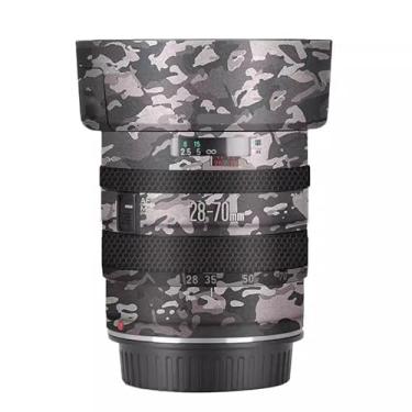 Imagem de EF 28-70 3.5-4.5 II Capa de lente película antirarranhões adesivo protetor de corpo película protetora decalque para Canon EF 28-70mm F3.5-4.5 II (Camuflagem de campo)