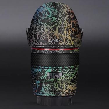 Imagem de EF 24 1.4 L II Protetor de Lente de Câmera Revestimento Película Protetora Vinil Película Adesivo Premium para Canon EF 24 mm F1.4 L II (Splash Rainbow White)