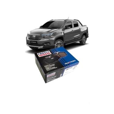 Imagem de Kit Pastilha Freio Dianteira Nova Strada 1.3 1.4 Firefly 20> + CAR80 Anti Chio 300ml