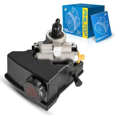 Imagem de PHILTOP Bomba de direção hidráulica 2057888 com reservatório, apto para Century, Regal, Lumina, Monte Carlo, Impala, Cutlass Supreme, Grand Prix, substitui OE 20-57888, 2057888, 2057888F, 26040467