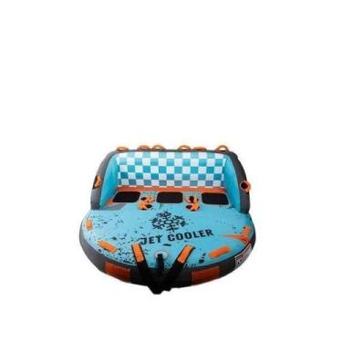 Imagem de Boia Esportiva Inflável Rebocável 3 Pessoas Jet Cooler