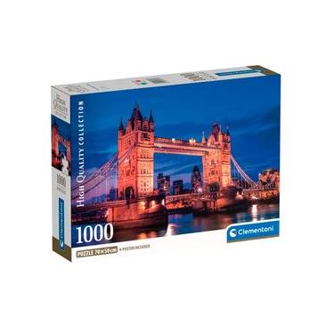 Imagem de Puzzle 1000 Peças Tower Bridge - Londres - Clementoni 39772