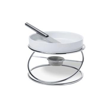 Imagem de Rechaud Branco Para Queijo Brie 4 Peças - Brinox