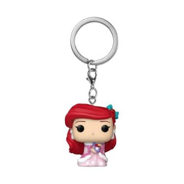 Imagem de Funko Pop! Disney: Princess Holiday - Ariel - Disney Princesses Novelty Keyring - Collectable Mini Figure - Stocking Filler - Gift Idea - Official Merchandise - Backpack Decor