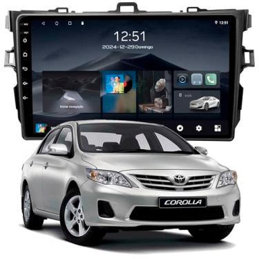 Imagem de Multimídia Adak 9p Corolla 2009 A 2014 2+64GB Quadcore Carplay Android Auto Gps