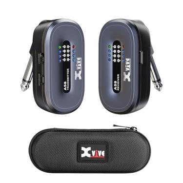 Imagem de Xvive Sistema De Guitarra Sem Fio A58 5.8 Ghz Transmissor E Receptor Para Captação Ativa Ou Passiva Baixo Elétrico/Acústico