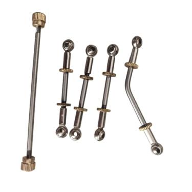 Imagem de JunZheHub Hastes de Conexão para Trompete, Porcas de Ajuste, Junta Esférica Universal de Substituição, Kit de Reparo para Trompete para Adultos E Iniciantes, 4 Pcs