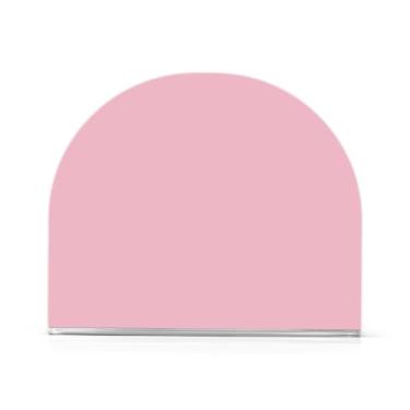 Imagem de Qilmy Porta-guardanapos de acrílico de cor sólida rosa, suporte de lenços de mesa independente transparente, dispensador de papel de coquetel para cozinha, jantar, restaurante, bar, decoração, 1
