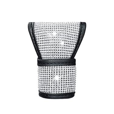 Imagem de Capa de Marcha do Carro com Diamantes Cristal Protetor Bastão Brilhante Botão para Mulheres