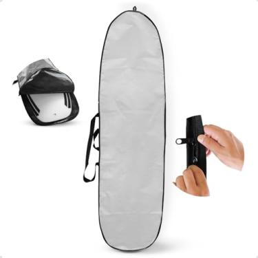 Imagem de Capa Prancha Stand Up Paddle SUP Refletiva Térmica [10'0 ou 11'0] - Bag Impermeável Zíper Heavy Duty e Alça Acolchoada - Material Reforçado Tarpan com Zíper Anticorrosivo (11'0)