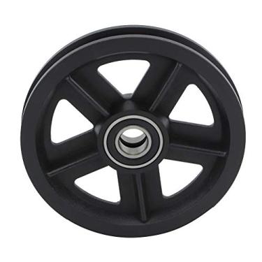 Imagem de GLOGLOW Kit de Hardware para Porta Deslizante de Celeiro Doméstico Com Rolamento de Aço, Rolo de Porta Deslizante de Rolamento Suave para Uso Doméstico, Necessidades Diárias