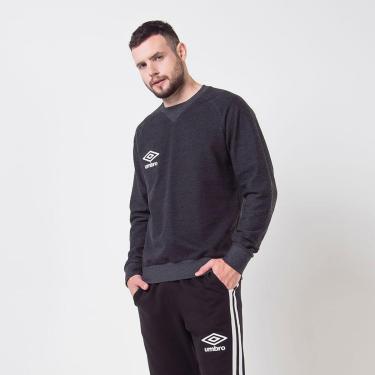 Imagem de Blusão Umbro TWR Raglan Texture Masculino-Masculino