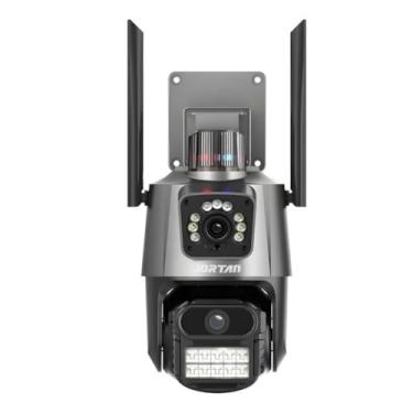 Imagem de ANJ.GG Câmera de Vigilância Interna/Externa, Estilo Domo, 4K/1080p/720p, Detecção de Movimento, Segurança Externa/Interna/Monitoramento, T29, Wi-Fi/Com Fio, Visão Noturna/Áudio 2 Vias, AC/DC, Wi-Fi