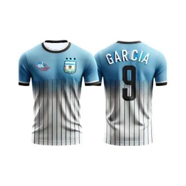 Imagem de Camisetas De Futebol De Verão Unissex Para Crianças Da Argentina, Roup