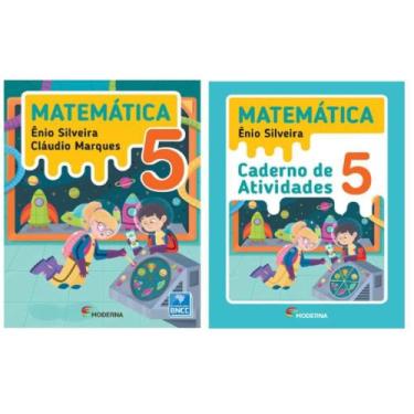 Imagem de Kit didaticos: matematica enio - 5 ano (livro + ca - MODERNA - GERAL, 