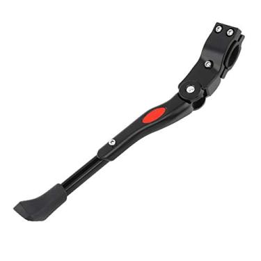 Imagem de Suporte de bicicleta montanha resistente Apoio ajustável Prop ciclismo Pé borracha lateral traseira Estável Fácil instalar Peças reposição