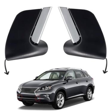 Imagem de MINETPS 531250E050 Acabamento do para-choque dianteiro cromado e reboque inferior esquerdo e direito adequado para Lexus RX350/ RX450H Base 2013 2014 2015 Substitui 531260E050 521270E921 521280E921