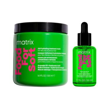 Imagem de Kit Matrix Food For Soft Óleo 50ml + Máscara 500ml-Unissex