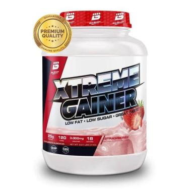 Imagem de Hipercalórico Xtreme Gainer Massa 3kg 18 doses - Bio Sport Usa, Morang