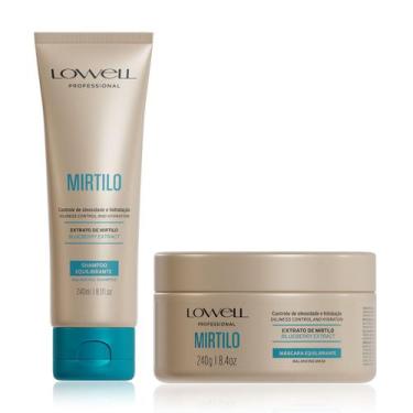 Imagem de Lowell Mirtilo Equilibrante Shampoo 240ml Mascara 240g