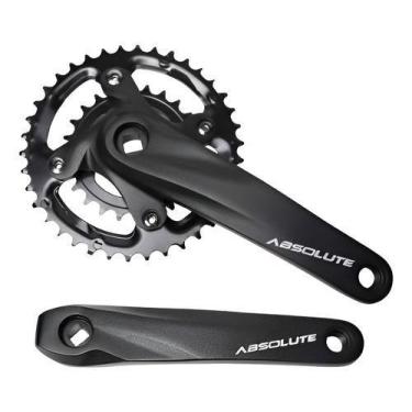Imagem de Pedivela Duplo 9/10v Bike Absolute Wild Quadrada Bcd 104mm - Absolute 
