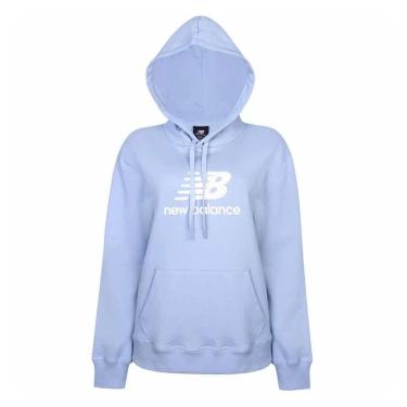 Imagem de Blusa Moletom New Balance Essentials Basic c/ Capuz Feminina-Feminino