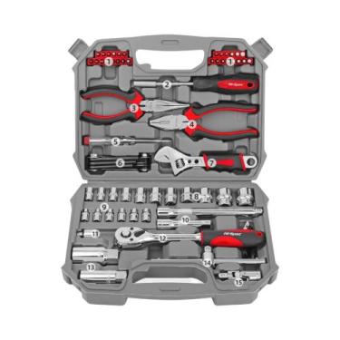 Imagem de Kit De Ferramentas Para Reparo Automotivo Hi-Spec: Jogo De Chaves De S