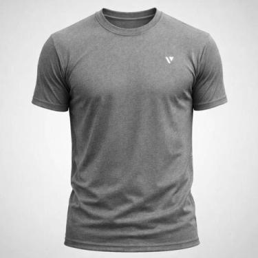 Imagem de Camiseta Masculina Voker Dry Fit Esportiva Proteção UV Tecido Respiráv