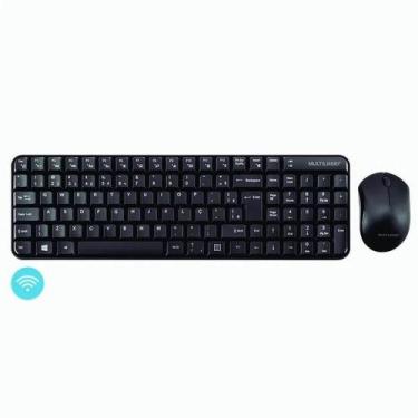 Imagem de Combo Teclado E Mouse Sem Fio Multilaser Usb 2.4 Ghz - Tc183 - Congrat