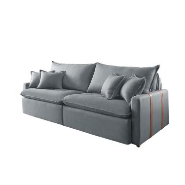 Imagem de Sofá Cama Star 05 1,80m Molas Ensacadas Design Clean e 4 Almofadas Fibra Siliconada