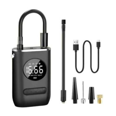 Imagem de Compressor de Ar Portátil Mini Inflador Digital Automático para Pneus 