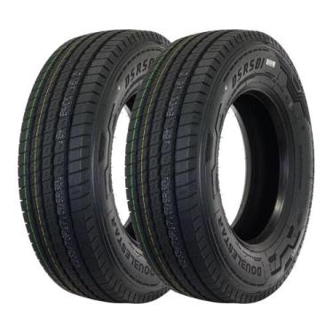 Imagem de Kit 2 Pneus DoubleStar Aro 17,5 235/75R17,5 DSRS01 18 Lonas 143/141J L