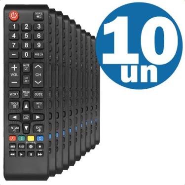 Imagem de Controle Remoto Compatível Com Tv Smart Samsung Lcd Led Futebol UN32K4