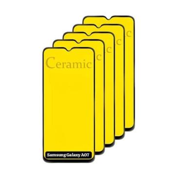 Imagem de 5UN Película 9D De Cerâmica Fosca Matte Para Samsung Galaxy A07 - LXL