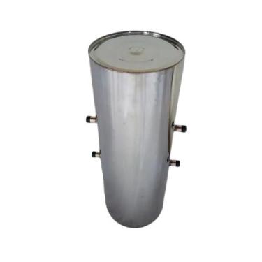 Imagem de Cilindro Para Fogão A Lenha Inox 3/4 Chapa 18 100lts 81x44cm - Brassol