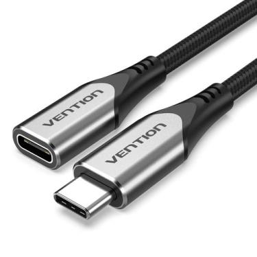 Imagem de Vention - Cabo Extensor Usb-c 3.1 Macho Para Usb Femea 1m - Bbacomerci
