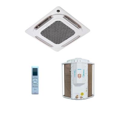 Imagem de Ar Condicionado Split Cassete Inverter 4 Vias Wi-Fi Midea 36.000 Btus 